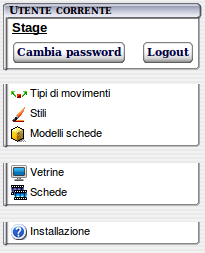 Menù Vetrina web